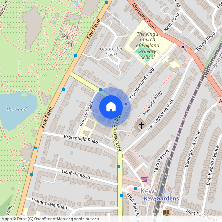 Kew Gardens Road, Kew, TW9, London