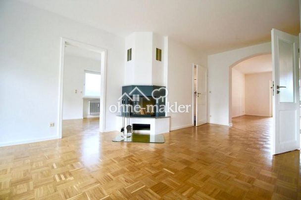 Helle 3Zi-Wohnung mit Kamin, Hobbyraum & 2 Terrassen *Harlaching* - Foto 1