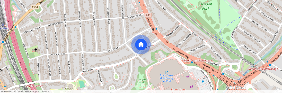 Park Road, Hendon, NW4