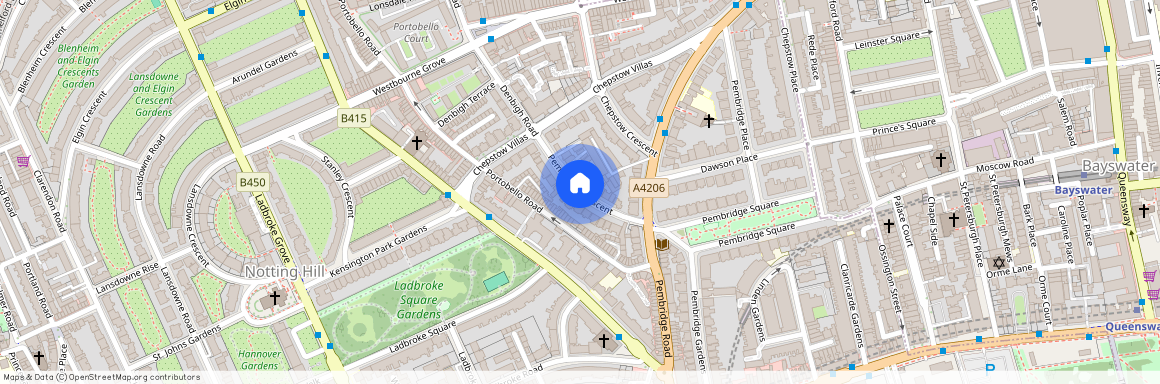 Pembridge Crescent, W11, London