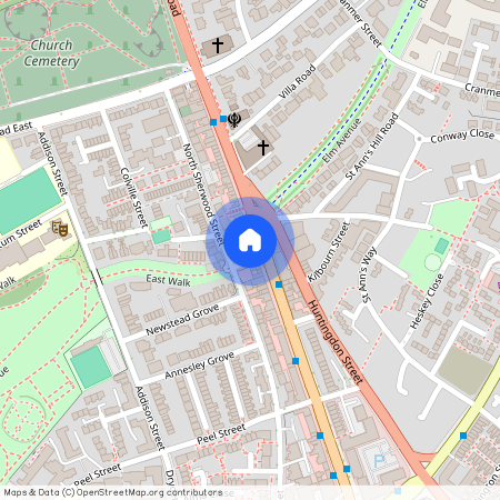 Flat 2, 2 Chatham Street, NOTTINGHAM NG1 3FS