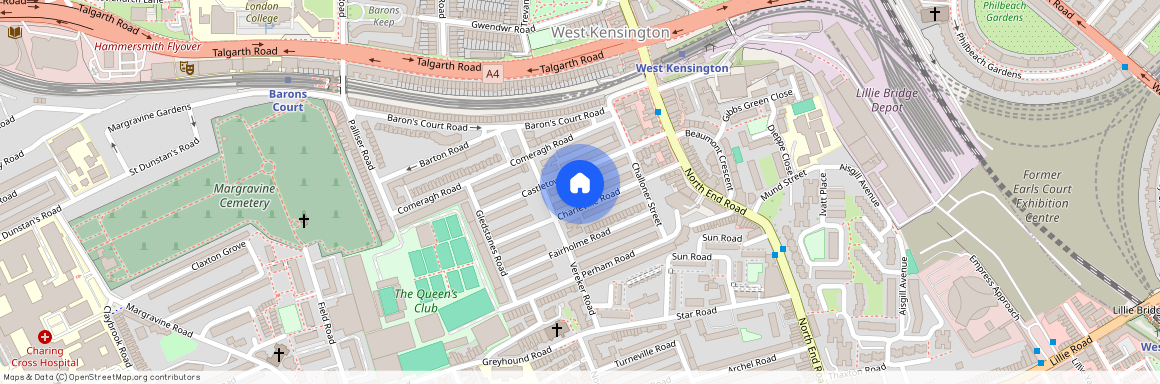 Castletown Road, West Kensington, London, W14