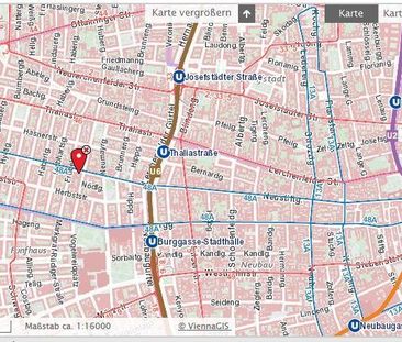 Nähe 7. Bezirk! Hofseitig und ruhig! Single-Hit mit 4m² SÜD-Balkon!!! - Photo 4