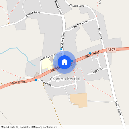 Main Street, Croxton Kerrial, NG32