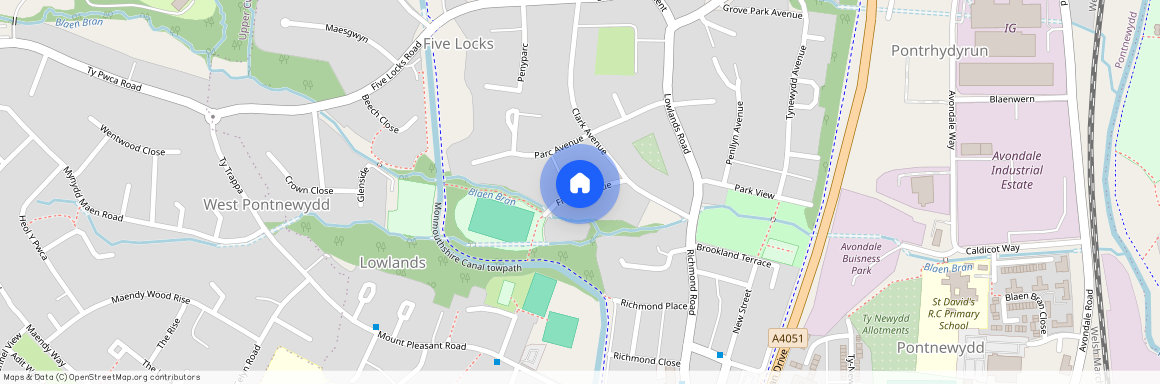 Fields Avenue, Pontnewydd, CWMBRAN