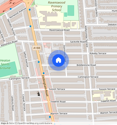 **, Biddlestone Road, Heaton, Newcastle Upon Tyne, NE6 5SL