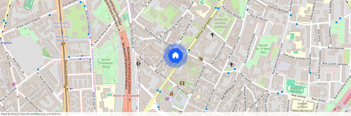 Rue Danton, Francja, Bagnolet