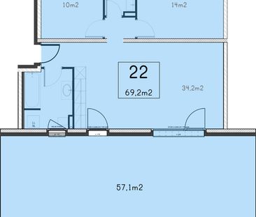 Appartement 3.5 pièces - Foto 2