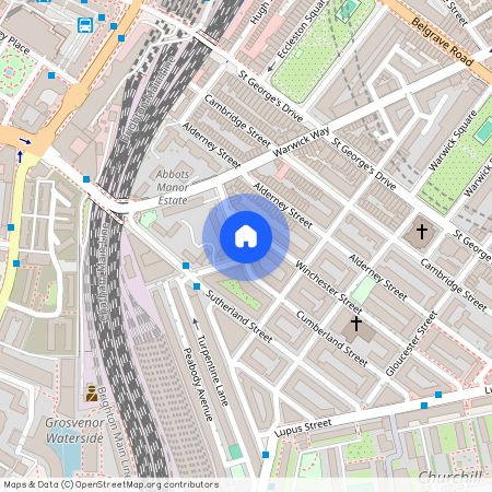 Cumberland Street, Pimlico, London, SW1V