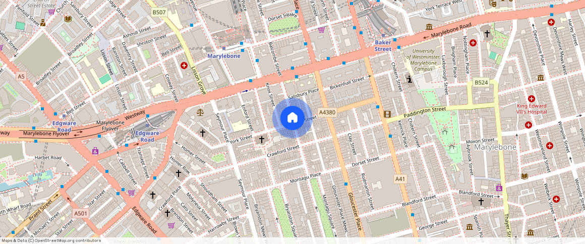 Upper Montagu Street, London