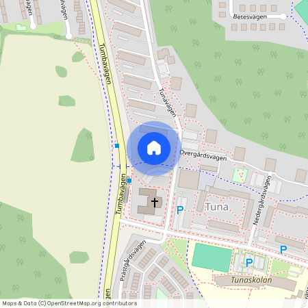 Tunavägen 1P, Tumba