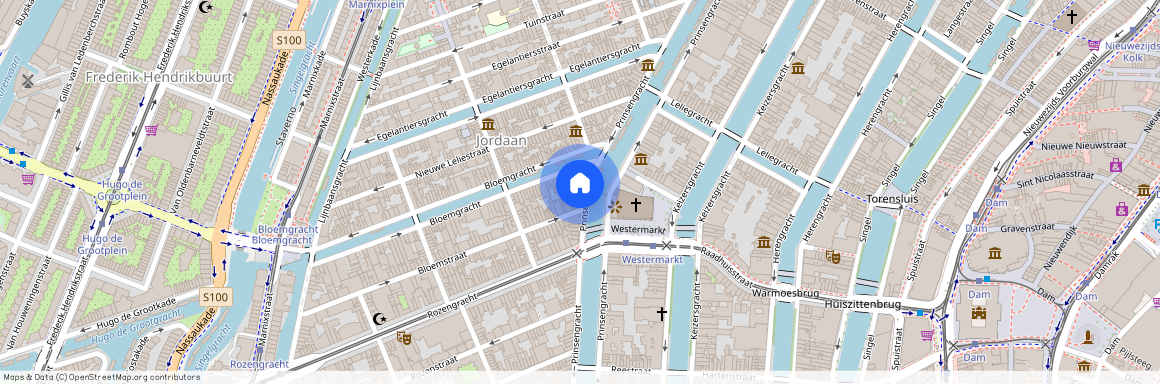 Prinsengracht 166A, 1016HA, Amsterdam