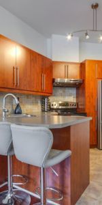 Vieux-Montréal et Cité Mmédia- Magnifique condo 3-1 /2, haut plafond - Photo 4