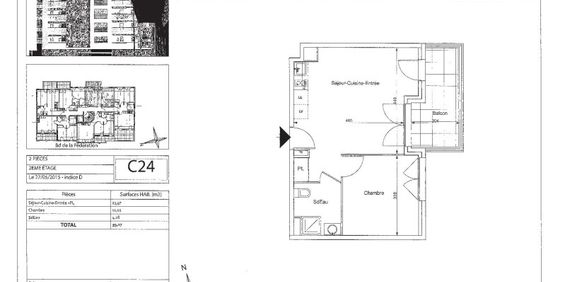 Location Appartement 2 pièces 39m² MARSEILLE 4ème - Photo 3