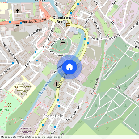 Slitrig Crescent, Hawick