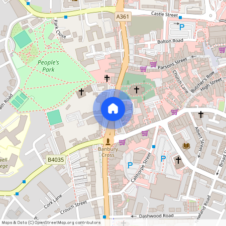 Horsefair, OX16 0TB, Banbury