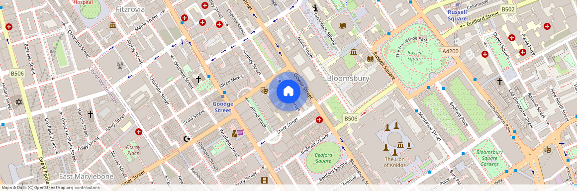 Ridgmount Street, London WC1E