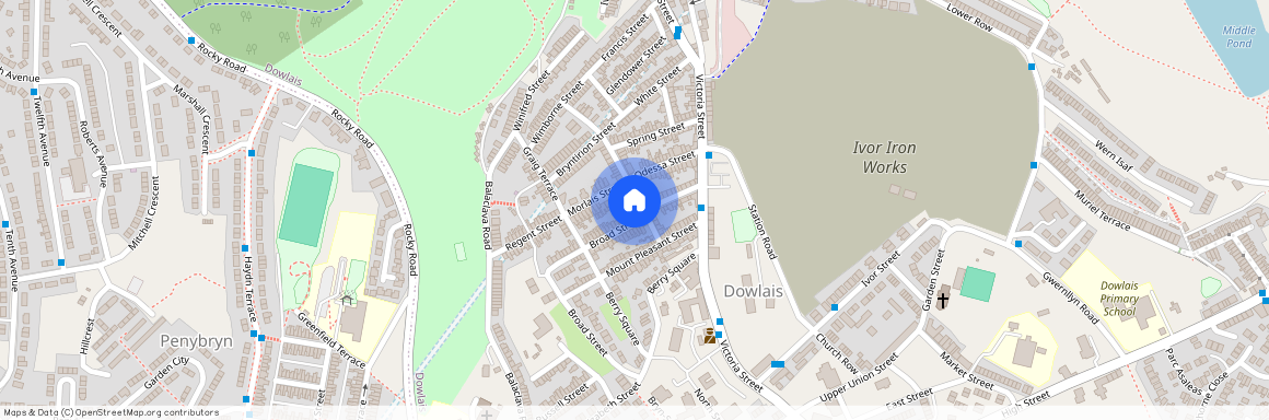 Broad Street, Dowlais, CF48