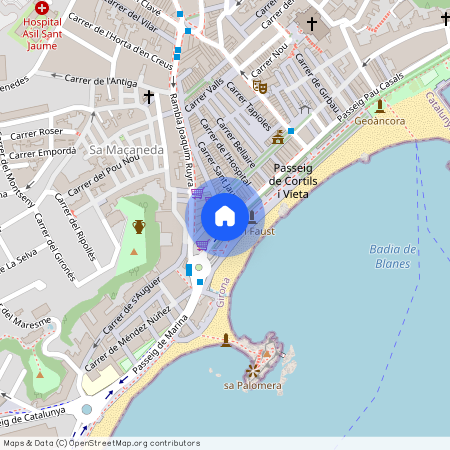 Cala en Blanes, - Ronda de sa Punta 308