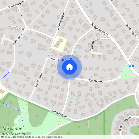 Makrillvägen, Lidingö