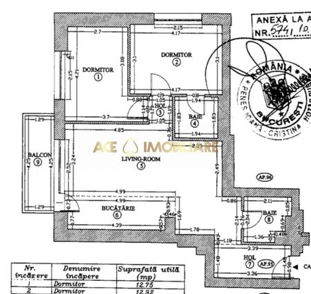 3 Camere de inchiriat | Metrocity Academiei | Centrala | 2 Bai | Parca - Photo 4