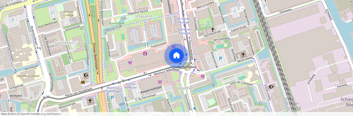 Martinus Nijhofflaan 2N10, 2624ES, Delft