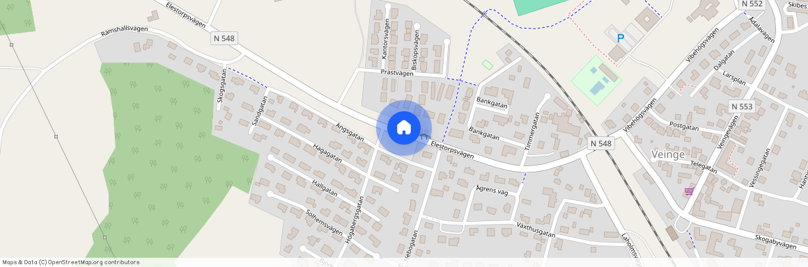 Elestorpsvägen, Veinge