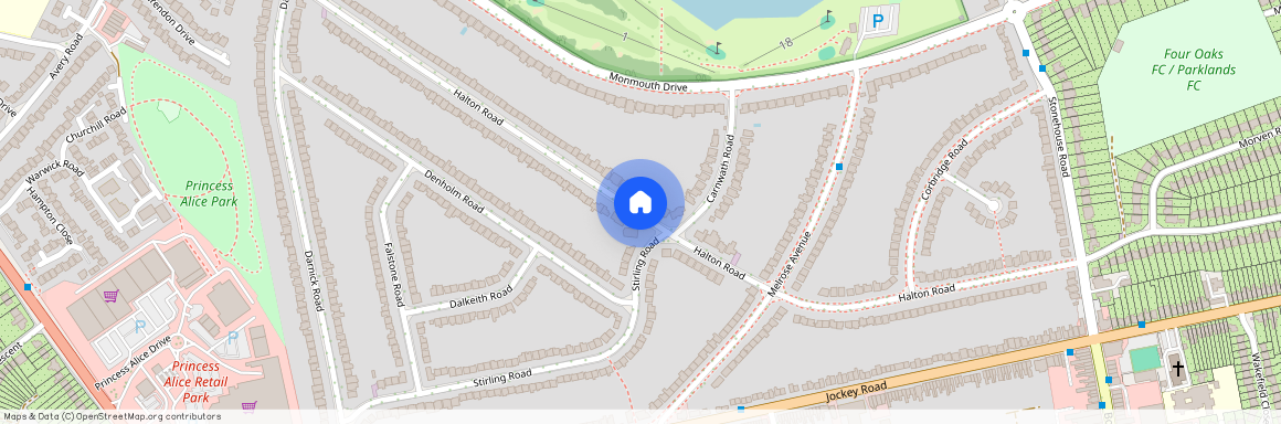 Halton Road, Sutton Coldfield, West Midlands, B73