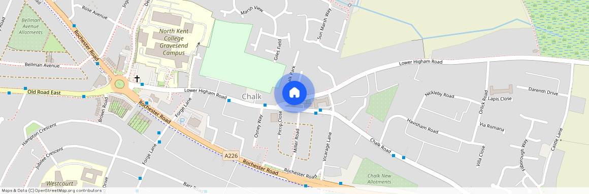 Lower Higham Road, Chalk