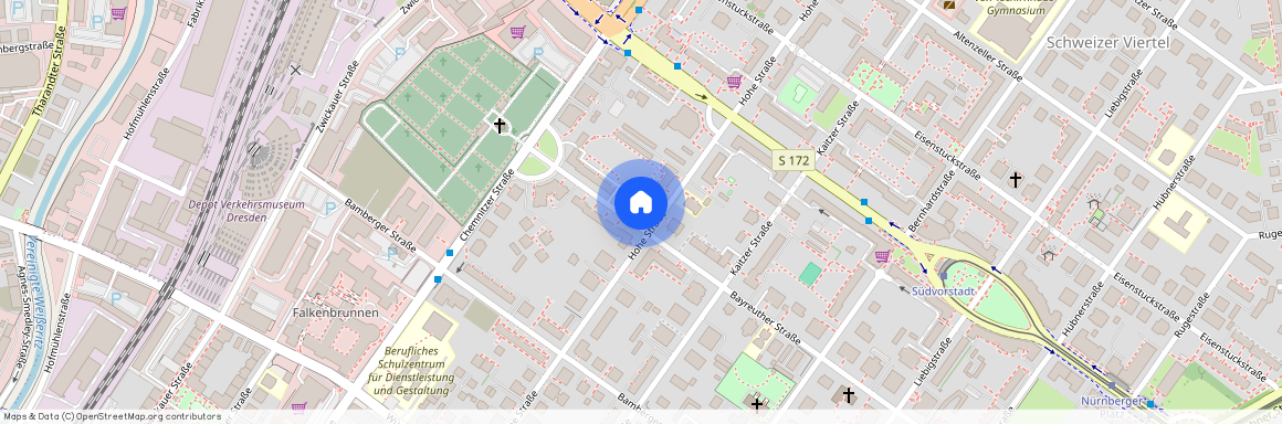 Bayreuther Str. 11, 01187 Dresden OT Südvorstadt-West