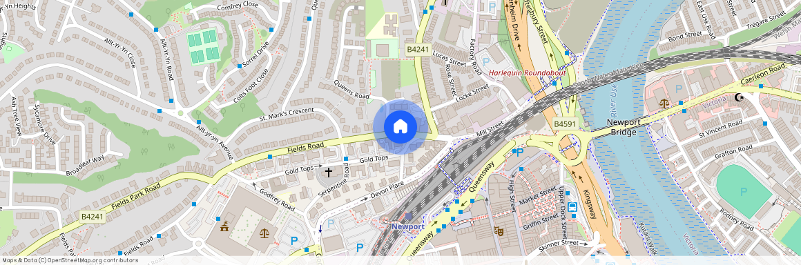 Furnished Luxury 2 Bed Apartment. Pentonville, Newport