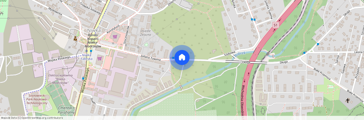 ul. Juliana Tuwima, Niwka, Sosnowiec, śląskie