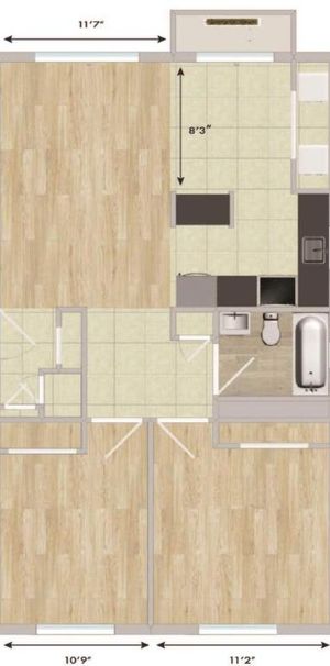 2 CH - 1 SDB - Longueuil - $1,550 /mo - Photo 2
