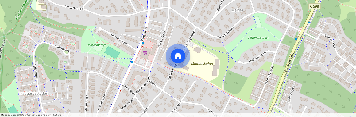 Björkhagsvägen, Uppsala