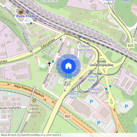 pl. Szkolny, Chebzie, Ruda Śląska, śląskie