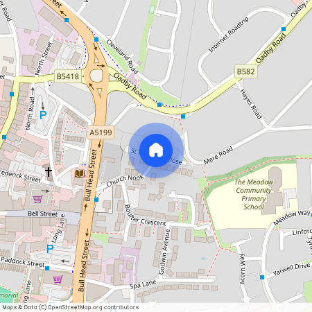St. Wolstans Close, Wigston
