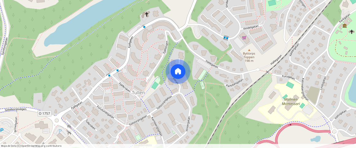 Tullen, Borås, Västra Götaland, Vintergatan 32