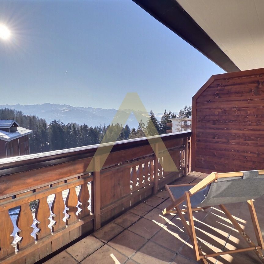 Luminous 3.5-room furnished apartment with large balcony and spa access - Photo 1