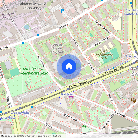 ul. Kolejowa, Przedmieście Świdnickie, Stare Miasto, Wrocław, dolnośląskie