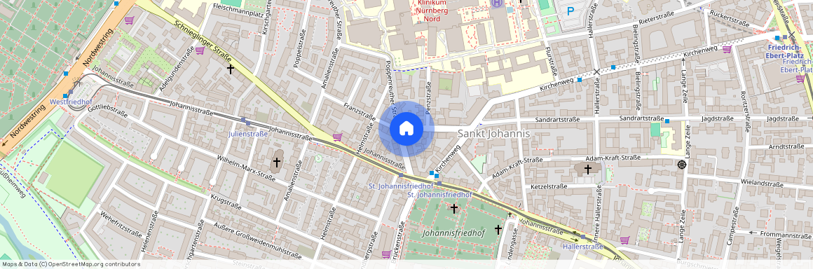 Poppenreuther Straße 12, 90419 Nürnberg (Mittelfr) - Mitte