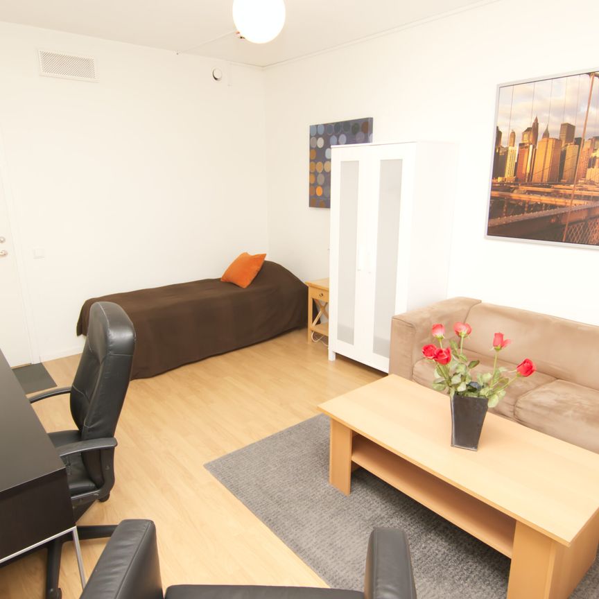 A2 Ett rum 15 m2 med gemensamt kök, dusch och wc - Foto 1