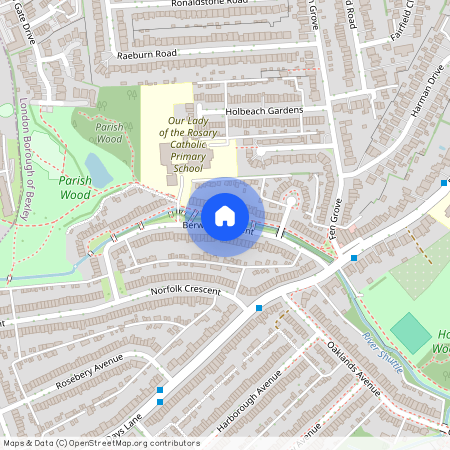 Berwick Crescent, Sidcup, Kent, DA15