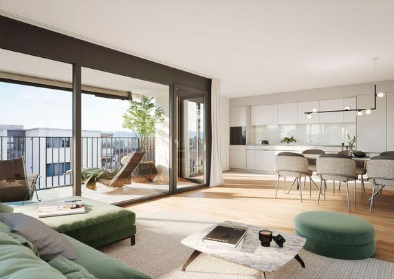 3.5 Zimmer, 76 m², 2. Stock - Foto 1