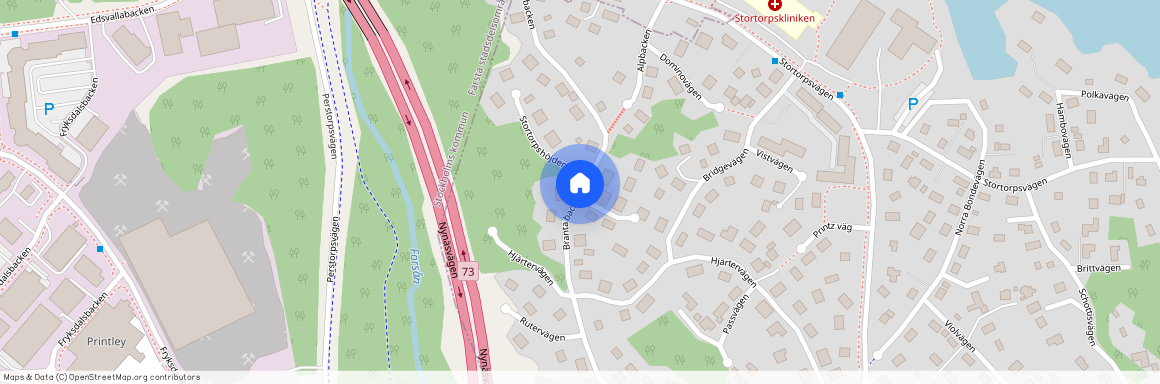 Branta backen, Trångsund