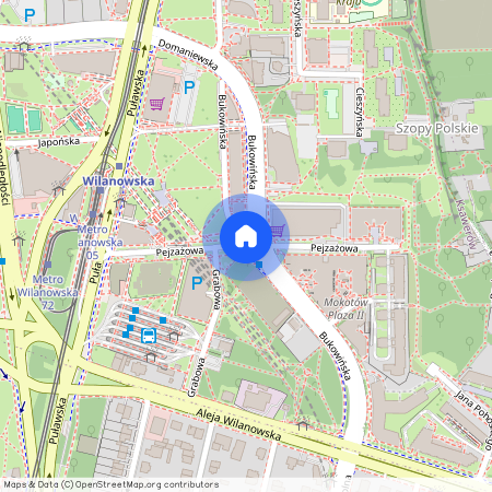 Warszawa, Mokotów, Ksawerów, Pejzażowa