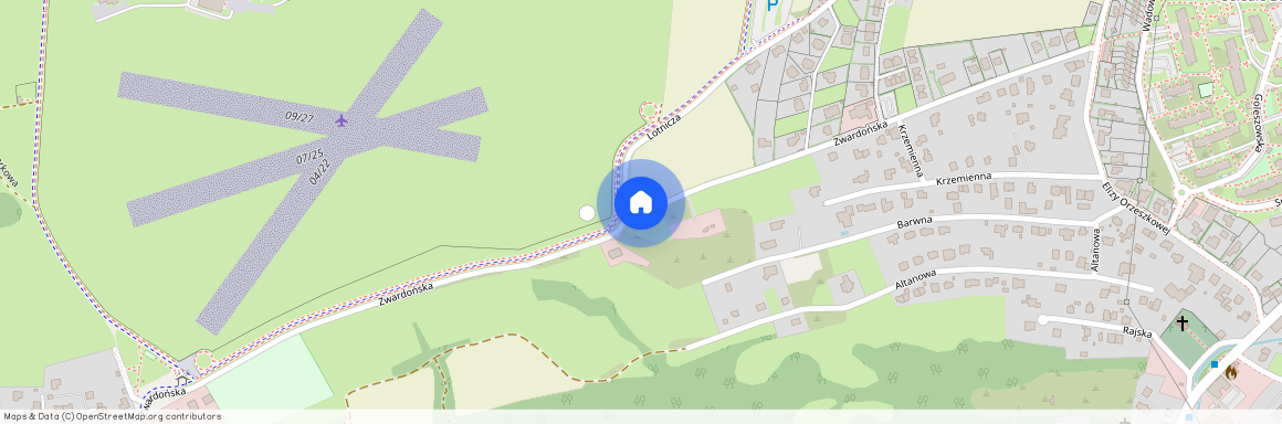 ul. Zwardońska, Aleksandrowice, Bielsko-Biała, śląskie