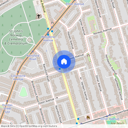 349 Woodbine Avenue Unit# Main, Toronto