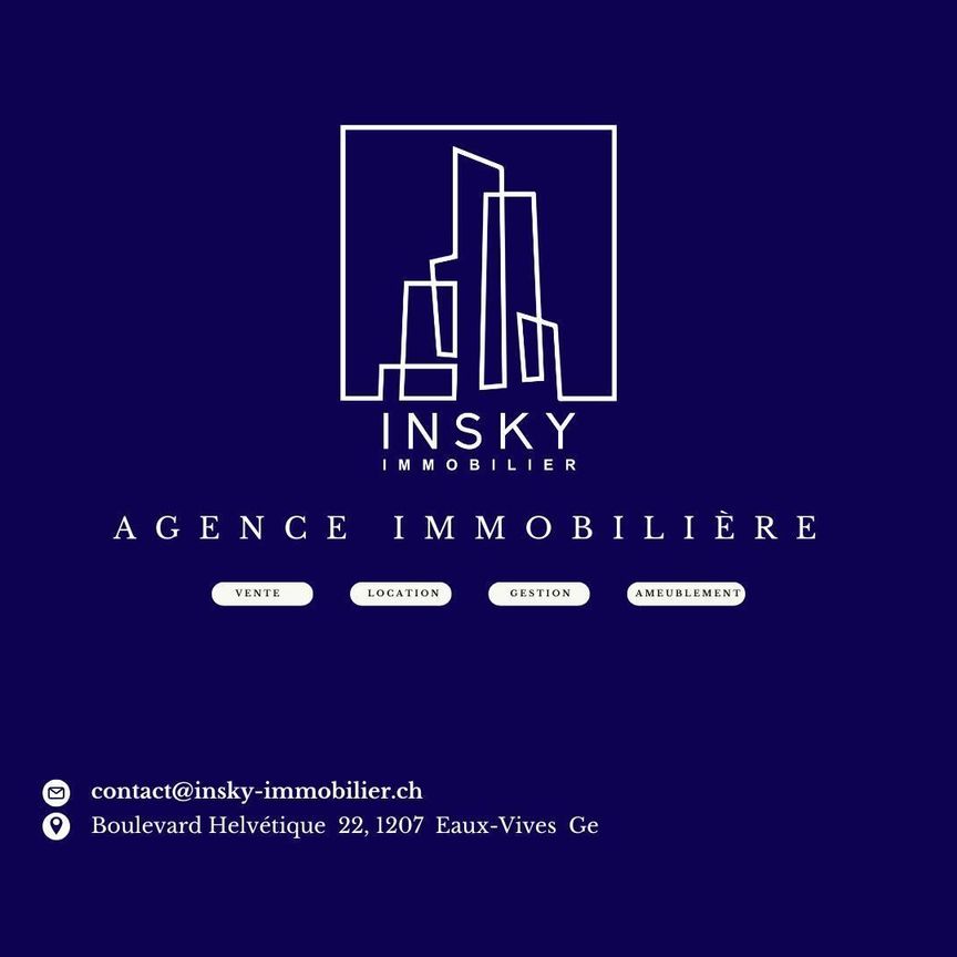 Appartement 3 pièces lumineux avec vue lac aux Eaux-Vives - Photo 1