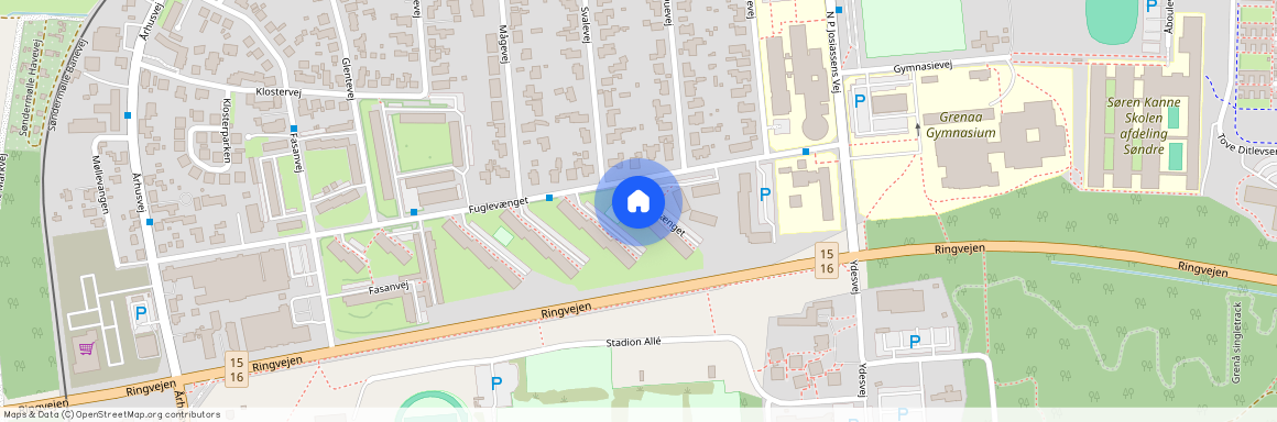 Fuglevænget, 54 1.tv, Grenå, 8500