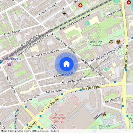 Rue Pierre Lhomme, Francja, Courbevoie